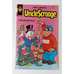 Walt Disney Uncle Scrooge #178 The Hypno Plot Whitman Comic Book 1979